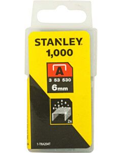 Stanley Klammern 6 mm Typ A 1000 Stück