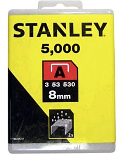 Stanley Klammern 8 mm Typ A 5000 Stück