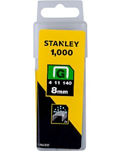Stanley Klammern 8 mm Typ G 1000 Stück