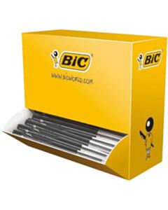 100x Bic M10 Kugelschreiber schwarz mittel