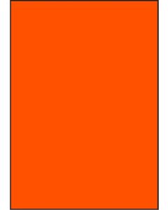 Orange A4-Etiketten 210 x 297 mm (100 Blatt)