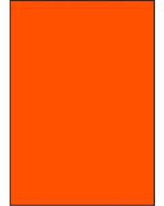 Orange A4-Etiketten 210 x 297 mm (100 Blatt)