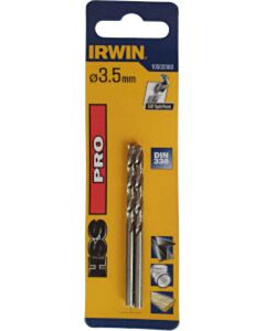Irwin Metallbohrer 3,5 x 70 mm HSS Pro (2 Stück)