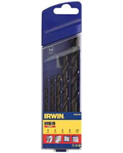 Irwin Metallbohrer-Set HSS Pro 4/5/6/8/10mm