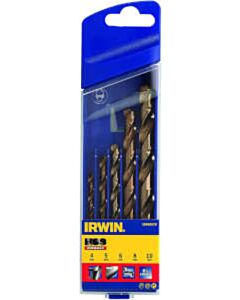 Irwin HSS Cobalt Metallbohrer-Set 4/5/6/8/10mm