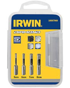 Irwin Diamant-Ziegelbohrer-Set 5/6/7/8 mm