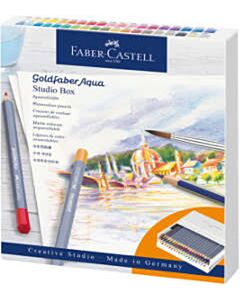 Aquarellstifte Faber-Castell Goldfaber Atelierbox 38+3 Stück