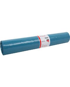 Extra stabiler blauer Abfallsack LDPE T50 160L 20 Stück Quantore