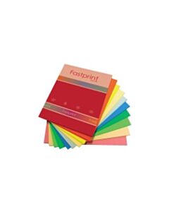 10 Farben A4 Papier 120 Gramm 100 Blatt Fastprint 129430