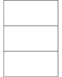 A4 Etiketten 210 x 99 mm weiß (100 Blatt)