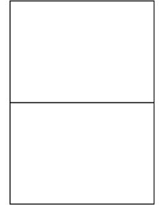 A4 Etiketten 210 x 148 mm weiß (100 Blatt)