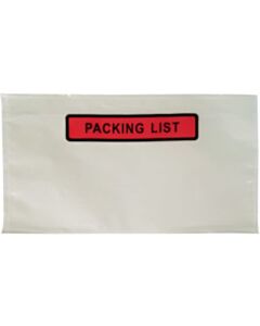 1000 Packlistenumschläge DL 225x122mm Packing List PP