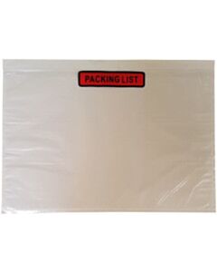 500 Packlistenumschläge A4 328x235mm Packing List PP