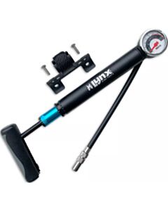 Mini-Fahrradpumpe mit Manometer Lynx Hurricane