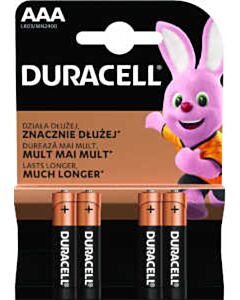 Duracell Plus Power AAA-Batterien (4)