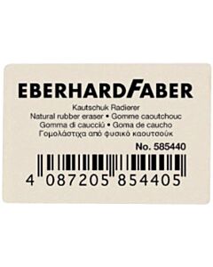 Radiergummi Eberhard Faber weiß