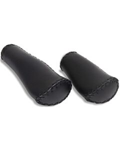 Selle Orient Ledergriffe schwarz 135/92 mm