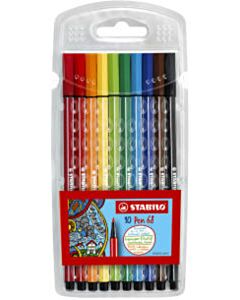 Stabilo pen 68 Filzstiftetui 10 Farben