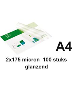 GBC Laminierfolien A4 glänzend 2x175 Mikron 100 Stück