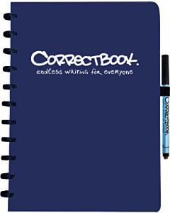 Correctbook A4 Zeile 40 Seiten Marineblau Original