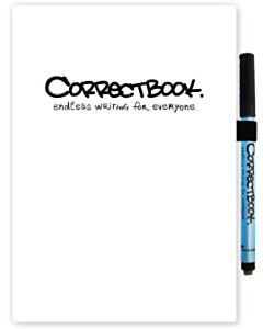 Correctbook A5 Scratch blanko 8 Seiten weiß