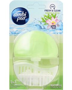 Toilettenblock Ambi Pur Bamboo & Lotus nachfüllbar 55 ml