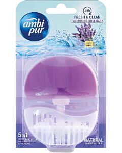 Toilettenblock Ambi Pur Lavendel und Rosmarin nachfüllbar 55 ml