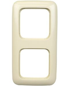 Busch-Jaeger 2-Wege-Abdeckrahmen, Creme-Glanz 2512-212