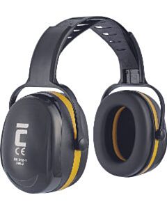 Kapselgehörschutz SNR 33 dB Cerva FM-2 schwarz+gelb