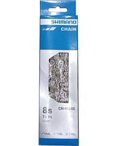 Shimano CN-HG40 MTB-Kette 6/7/8-fach 114 Glieder