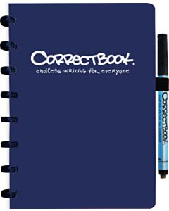 Correctbook A5 Zeile 40 Seiten Marineblau Original
