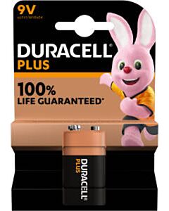 Duracell Plus 9V Block-Batterie