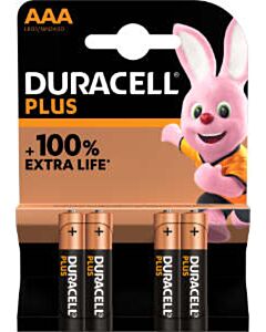 Duracell Plus AAA-Batterien (4)