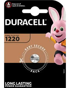 Duracell DL1220 / CR1220 Knopfzellenbatterie