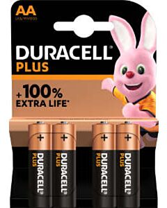 Duracell Plus AA-Batterien (4)