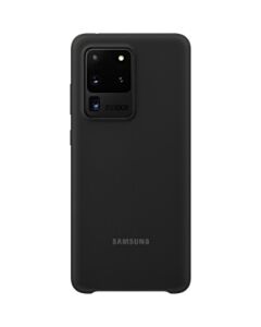 Galaxy S20 Ultra Silikonhülle Schwarz EF-PG988TBEGEU