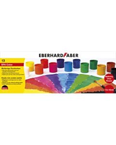 Malfertige Deckfarben 13 Farben Eberhard Faber