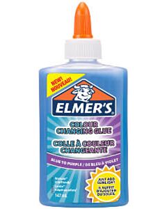 Elmer's Farbwechselnder Kinderkleber 147ml Blau