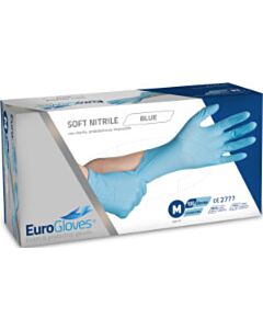 100 Nitrilhandschuhe Größe M blau EuroGloves