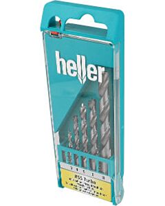 Heller HSS Turbo Holzbohrer-Set 3/4/5/6/8mm
