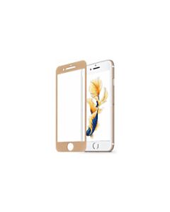 3D Glas Displayschutzfolie für iPhone 7 / 8 Plus (5,5 Zoll) Gold