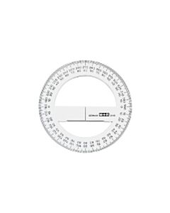 Vollkreis-Winkelmesser M+R 2415 150 mm transparent