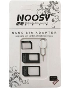 3 in 1 Micro und Nano SIM Adapterset + Pin