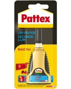 Sekundenkleber Pattex Gold Gel 3 Gramm