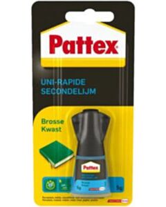 Sekundenkleber Pattex mit Pinsel flüssig 5 Gramm