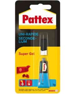 Sekundenkleber Pattex Super Gel 3 Gramm