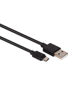 Micro-USB auf USB A 2.0 Kabel 4m schwarz Velleman