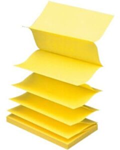 Post-it Z-Notes 127x76mm gelb (100 Blatt)