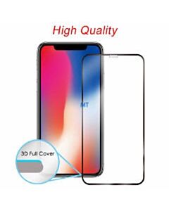 iPhone 11 Pro Max / Xs Max 3D Glas Displayschutz schwarz