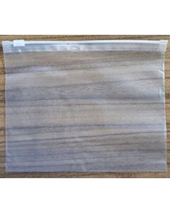 100 Ziehverschlussbeutel 180x140 mm 70 Mikron transparent